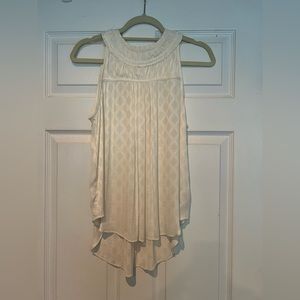 Anthropologie Maeve White Blouse Tank